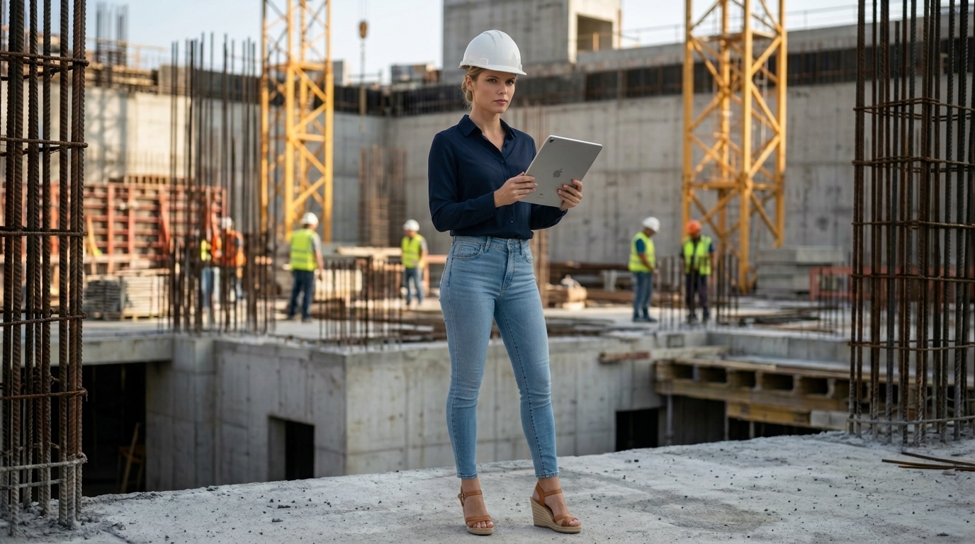 Construction professional automating job management with CoPres
